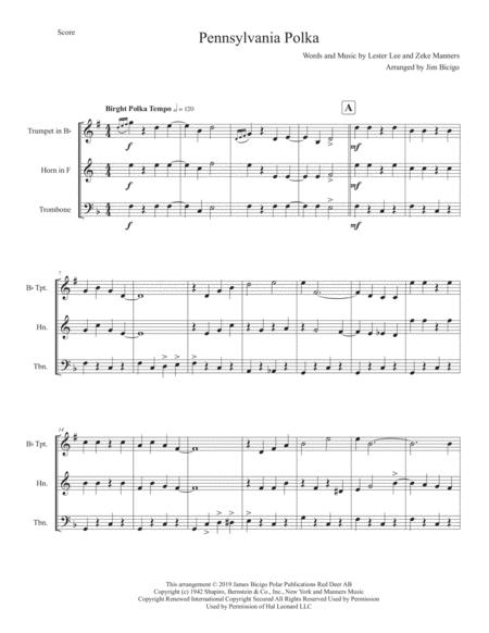 Pennsylvania Polka Sheet Music PDF Download - coolsheetmusic.com