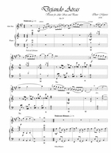 Dejando Atrs Op19 For Alto Sax And Piano