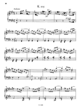 Scarlatti Sonata In E Major K215 L323 Original Version
