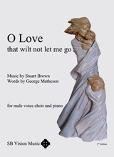 O Love That Wilt Not Let Me Go TTBB Plus Piano