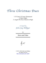Three Christmas Duos For Horn And Tuba