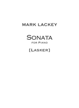 Sonata For Piano Lasker